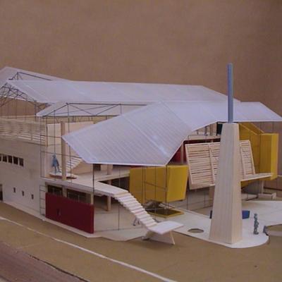 Cultural public building in Pylaia, Thessaloniki