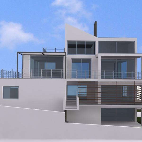 Two storey addition in a house in Palaio Psichiko
