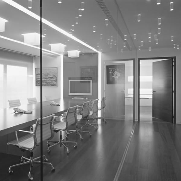 Meeting rooms for a shipping company