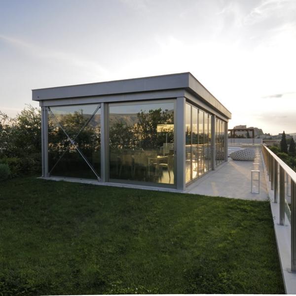 Penthouse and roof garden in Athens