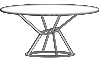 Twisted table